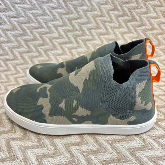 L.L. Bean Women's Eco Bay Stretch Knit Chelsea Boots Green Size 8.5 - Picture 6 of 9